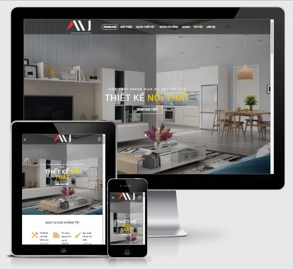 Website nội thất - NT04
