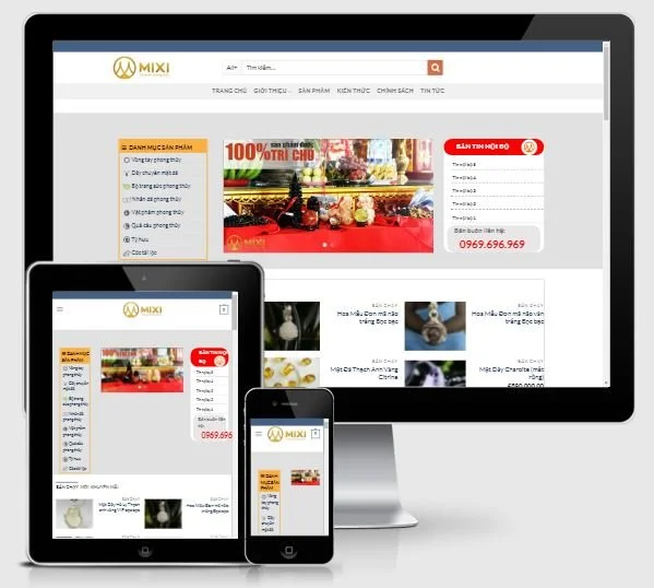 Website phong thủy - PT01